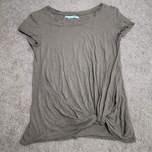 Old Navy Twist Tshirt, Olive Green